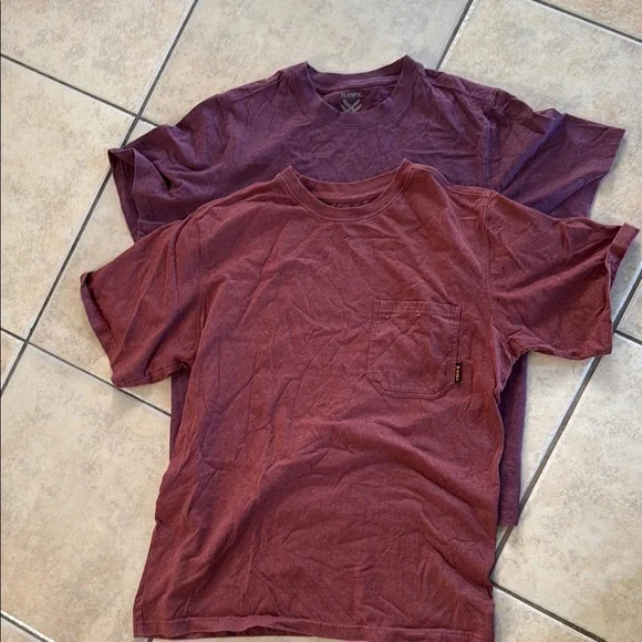 Red Short Sleeve Crew Neck Tee - Picture 1 of 5